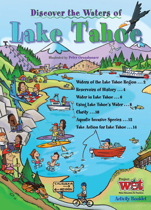 Discover the Waters of Lake Tahoe, KIDs Activity Booklet PDF EBOOK