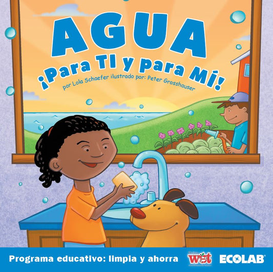 Libro de cuentos infantiles Agua para TI y para MI/Water for You and Me children's storybook (Spanish) PDF Ebook