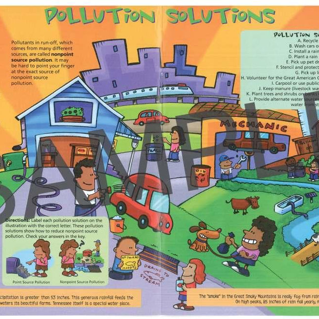 Discover the Waters of Tennessee KIDs Activity Booklet