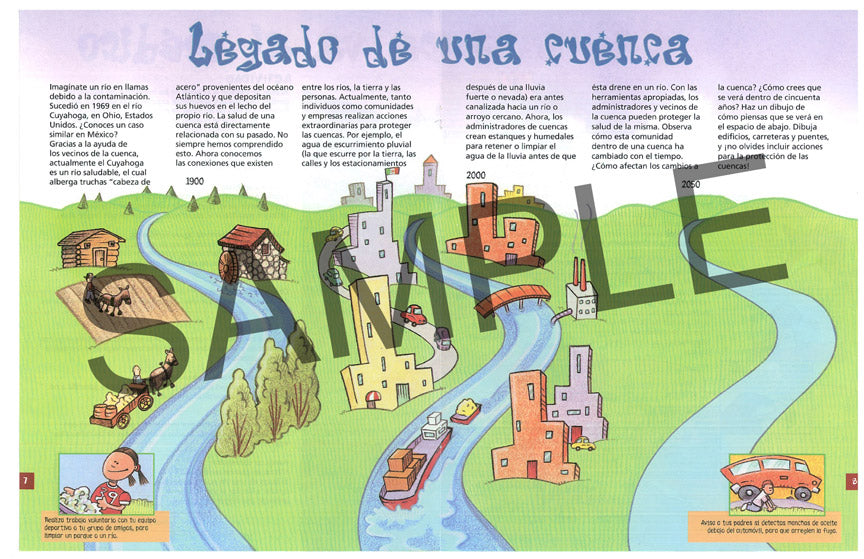 Watershed Protection, SPANISH / Protección de Cuencas Cuadernillo de Actividades para Niños, ESPAÑOL