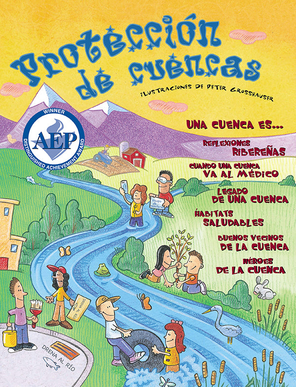 Watershed Protection, SPANISH / Protección de Cuencas Cuadernillo de Actividades para Niños, ESPAÑOL, PDF EBOOK