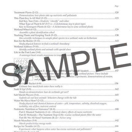 WOW! The Wonders of Wetlands: An Educator Guide