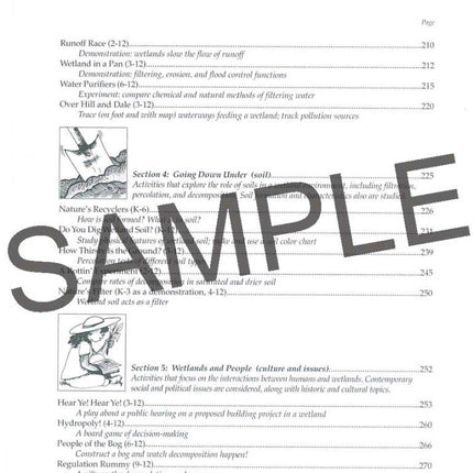 WOW! The Wonders of Wetlands: An Educator Guide