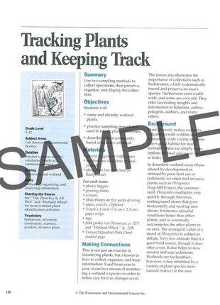 WOW! The Wonders of Wetlands: An Educator Guide